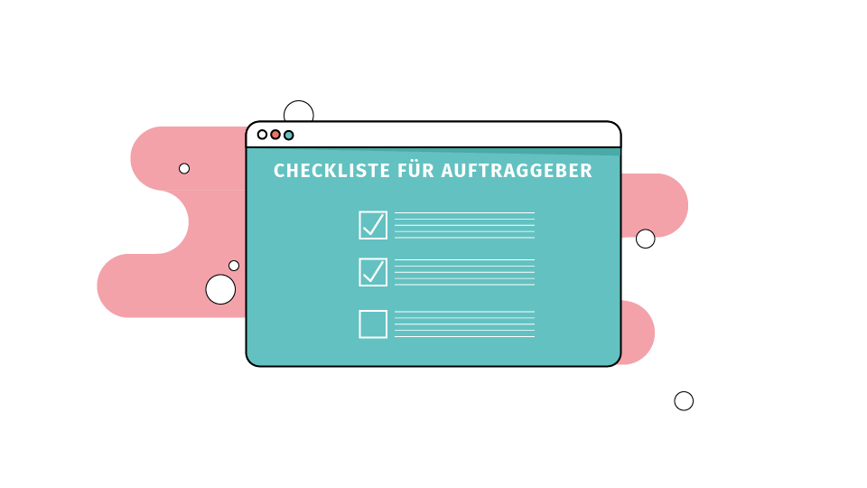 Checkliste für Auftraggeber