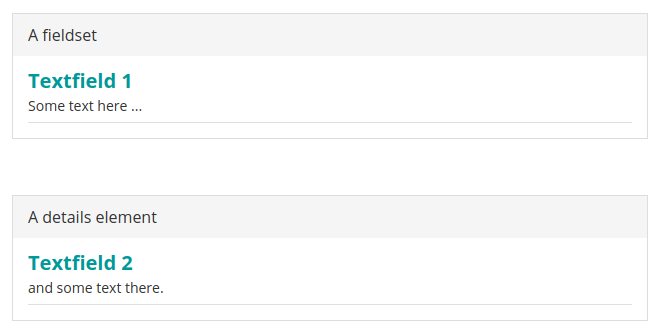 Drupal Form API group form fields