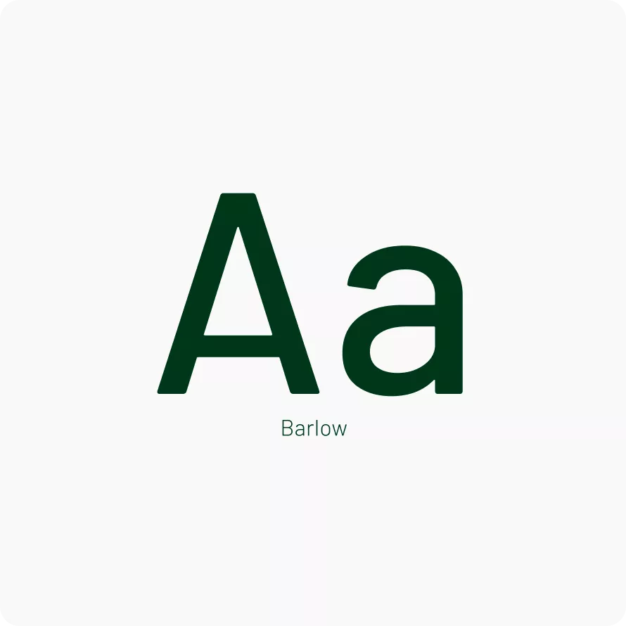 Barlow Font Vorschau