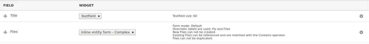 Drupal Inline Entity Form module