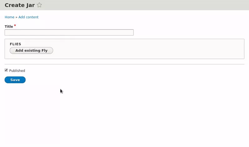 Drupal Bulk Form