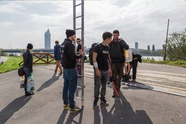 World 2 Skate Spot Camera Crew