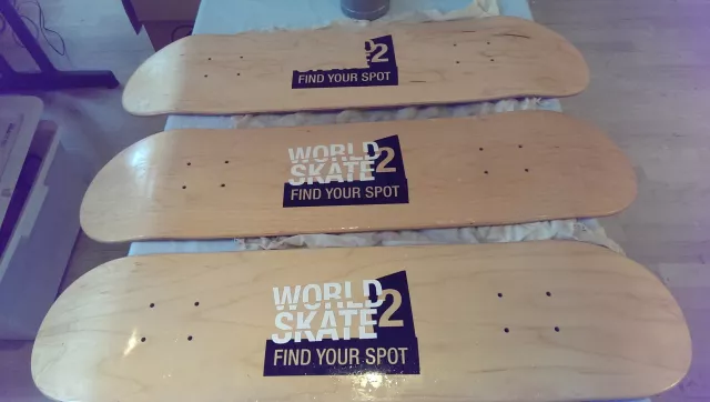 World 2 Skate Spot Boards