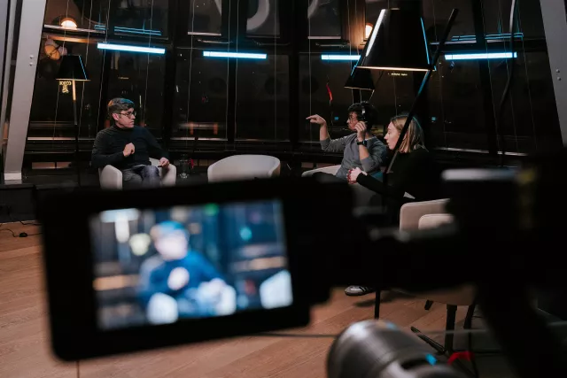 Bank Austria Future Talk Behind The Scene Cam View