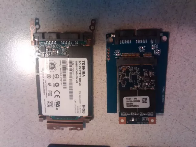 REDMAG SSD Inhalt und Adapter M2