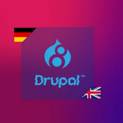 Drupal language error