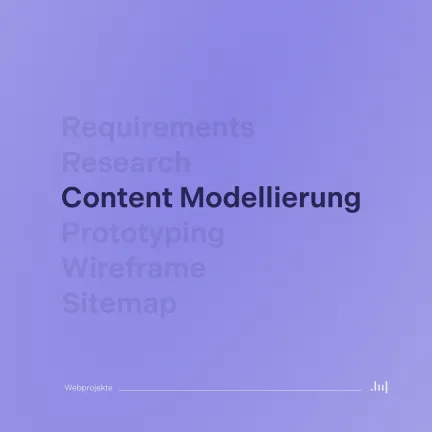 Content Modellierung